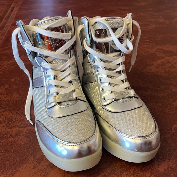 Bebe Sport Light Up High Tops - Picture 6 of 6